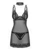 Bielizna erotyczna koszulka i stringi Donarella XL/2XL
